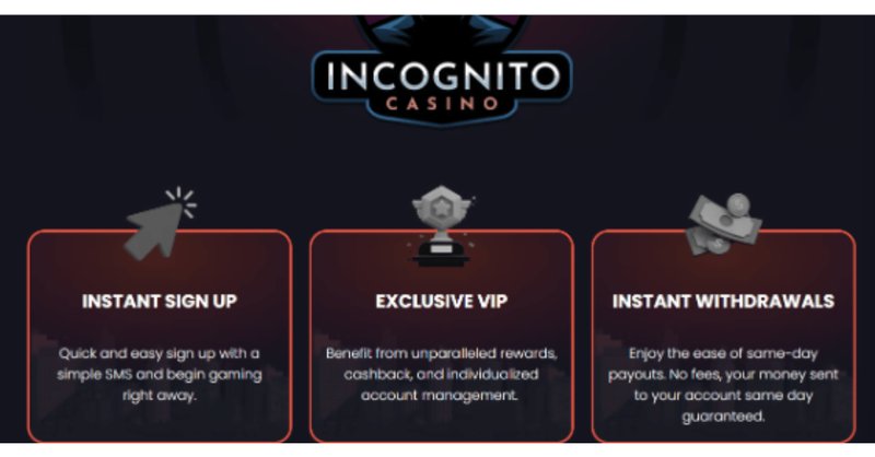 Incognito online casino - Sign Up for a Secure Experience at